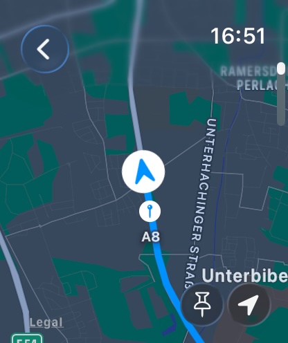 Apple Watch map